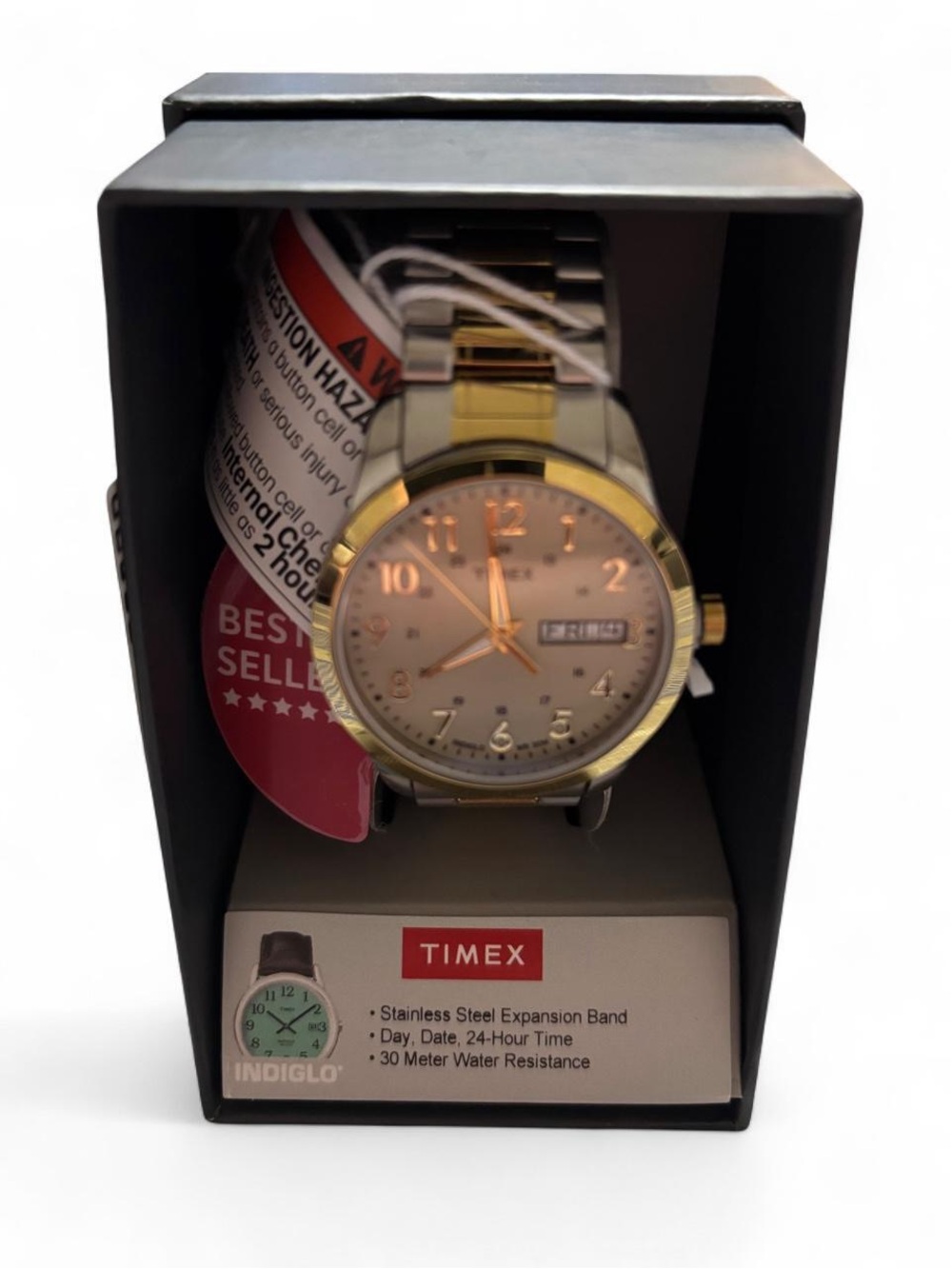Times 2 tone gold and silver Watch